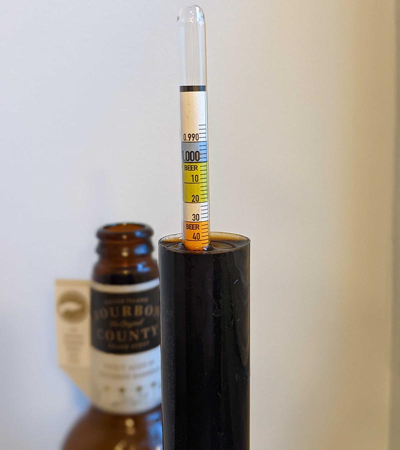 mashing in the grains