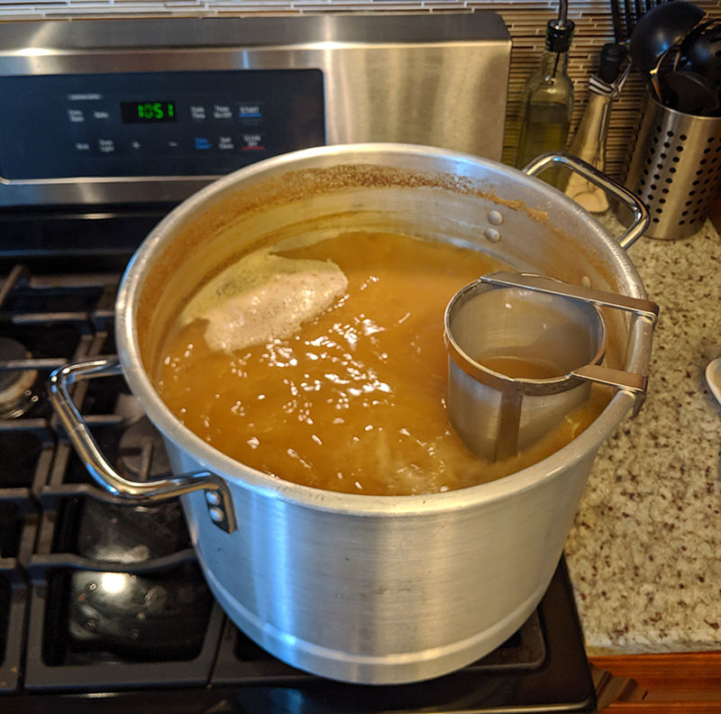 boiling wort
